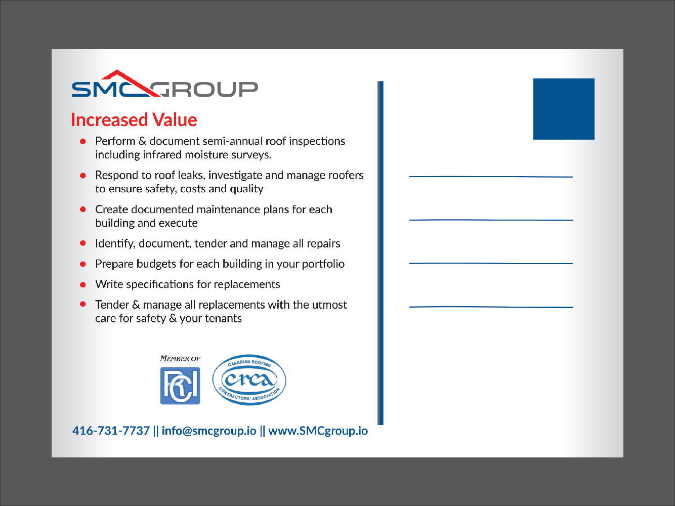 Design de Flyer par Deziners Zone pour SMC Group Inc | Design #16639470