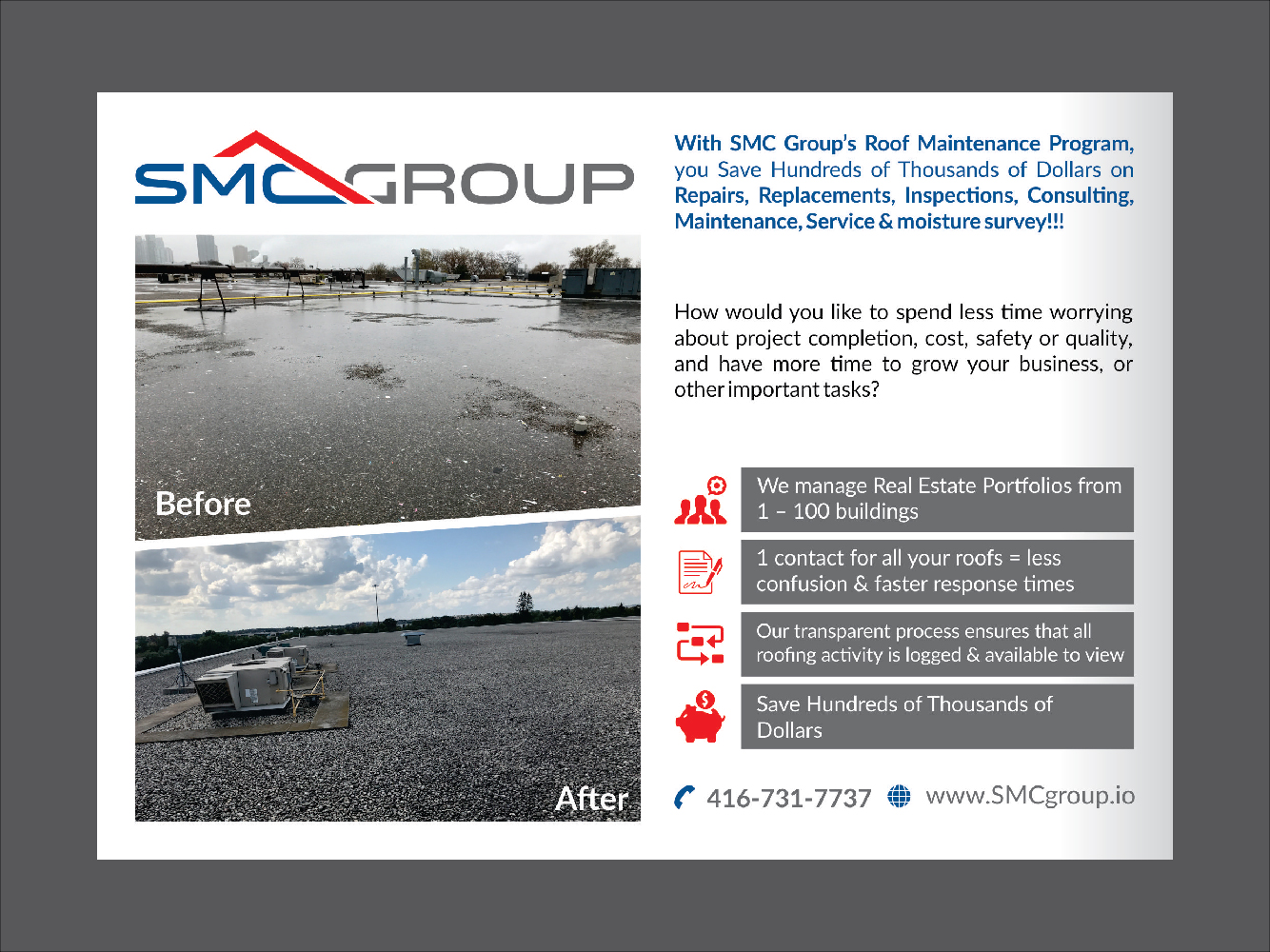 Flyer Design by Deziners Zone for SMC Group Inc | Design #16639472