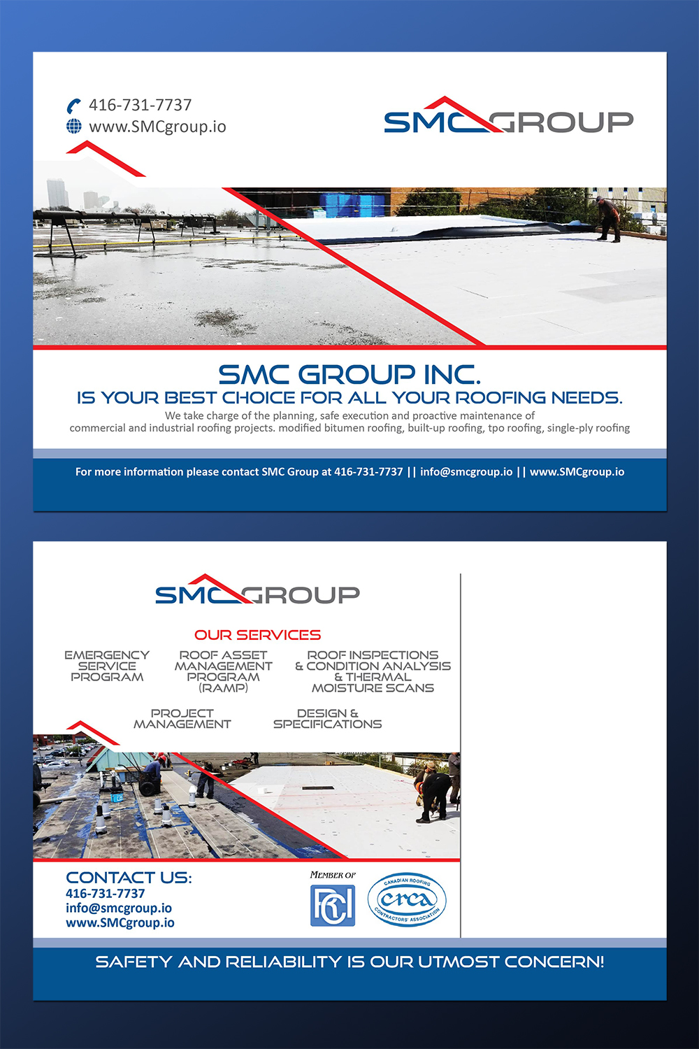 Flyer Design by janiceg for SMC Group Inc | Design #16637300