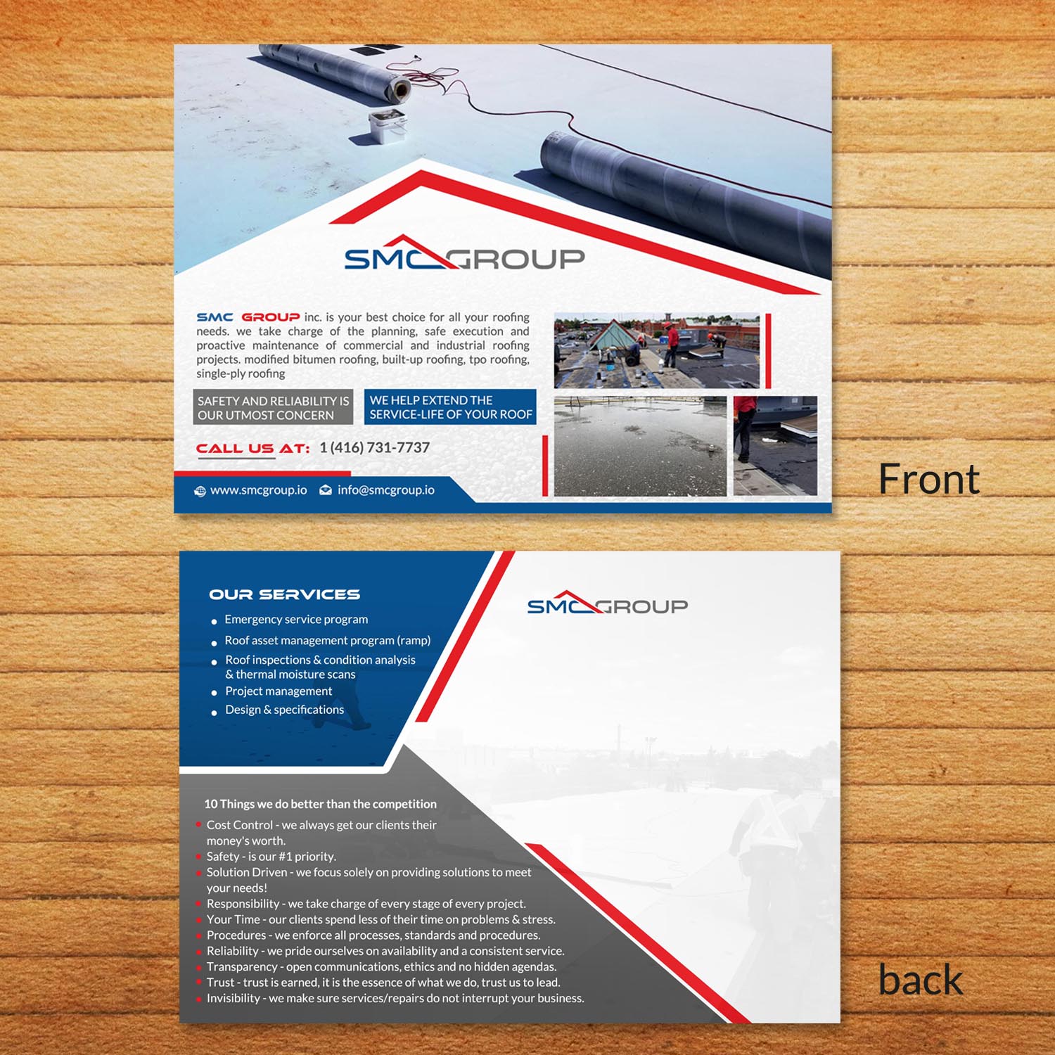 Design de Flyer par creative.bugs pour SMC Group Inc | Design #16646318