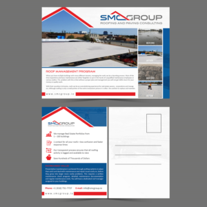 post card flyer for commercial roofing | Flyer Design by Deepak_9_Malhotra