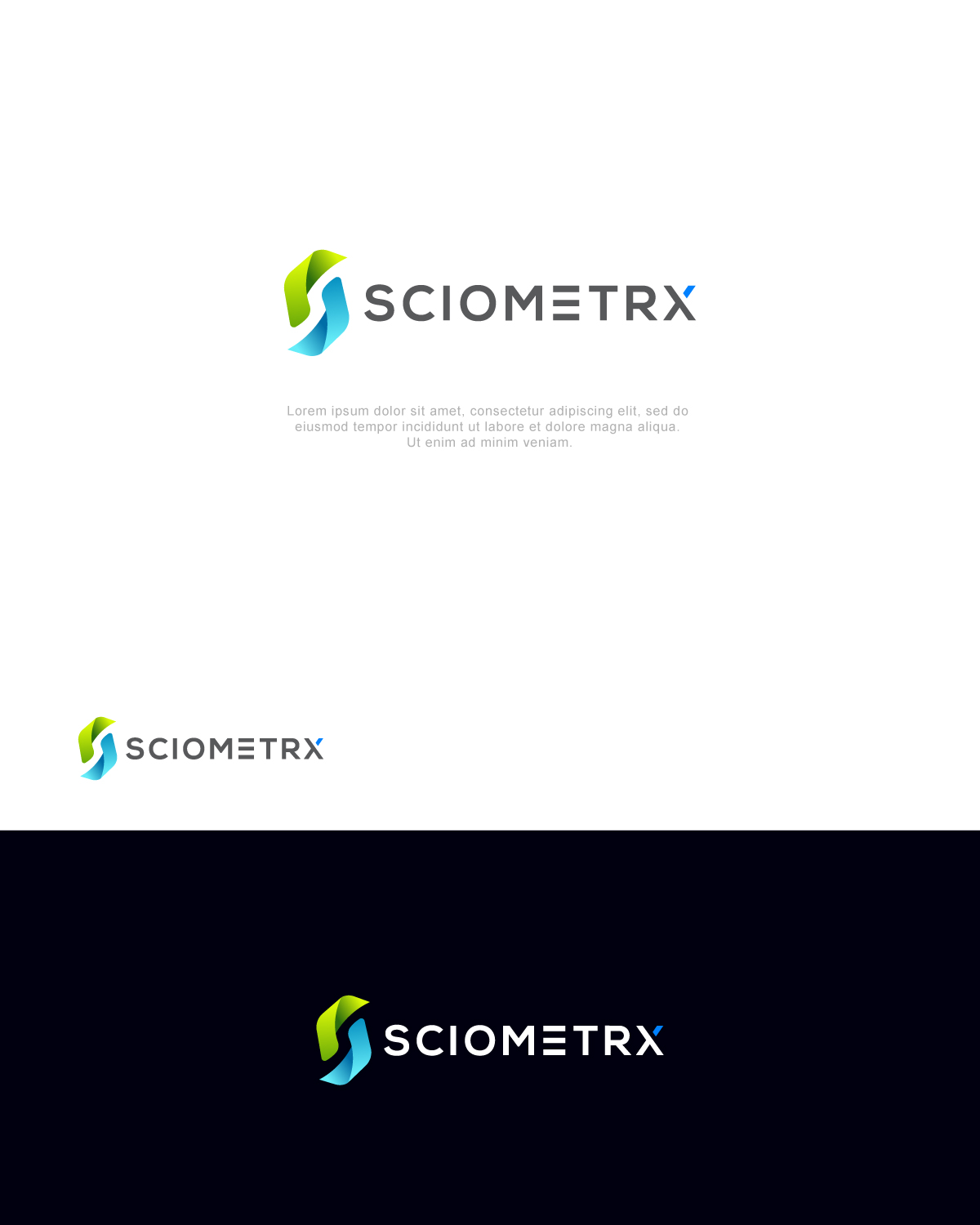 Diseño de Logo por nainogee123 para sciometrx | Diseño #16632246
