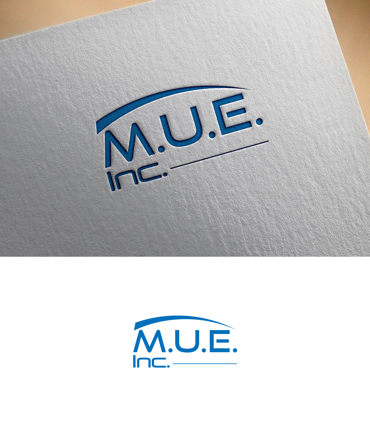 Logo Design by supercreative for Kaltz Excavating Co. Inc./M.U.E. Inc.  | Design #16646805