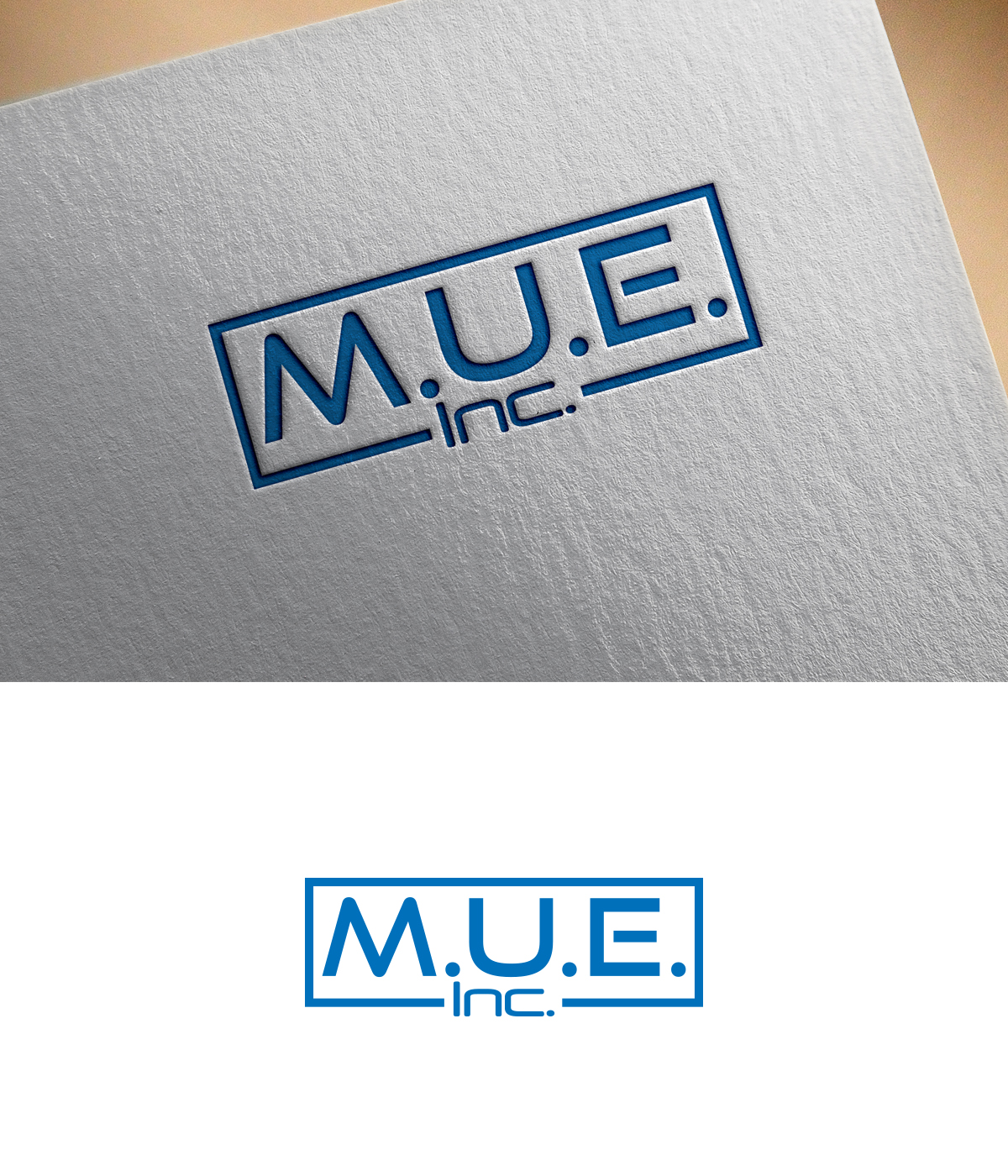 Logo Design by supercreative for Kaltz Excavating Co. Inc./M.U.E. Inc.  | Design #16646807