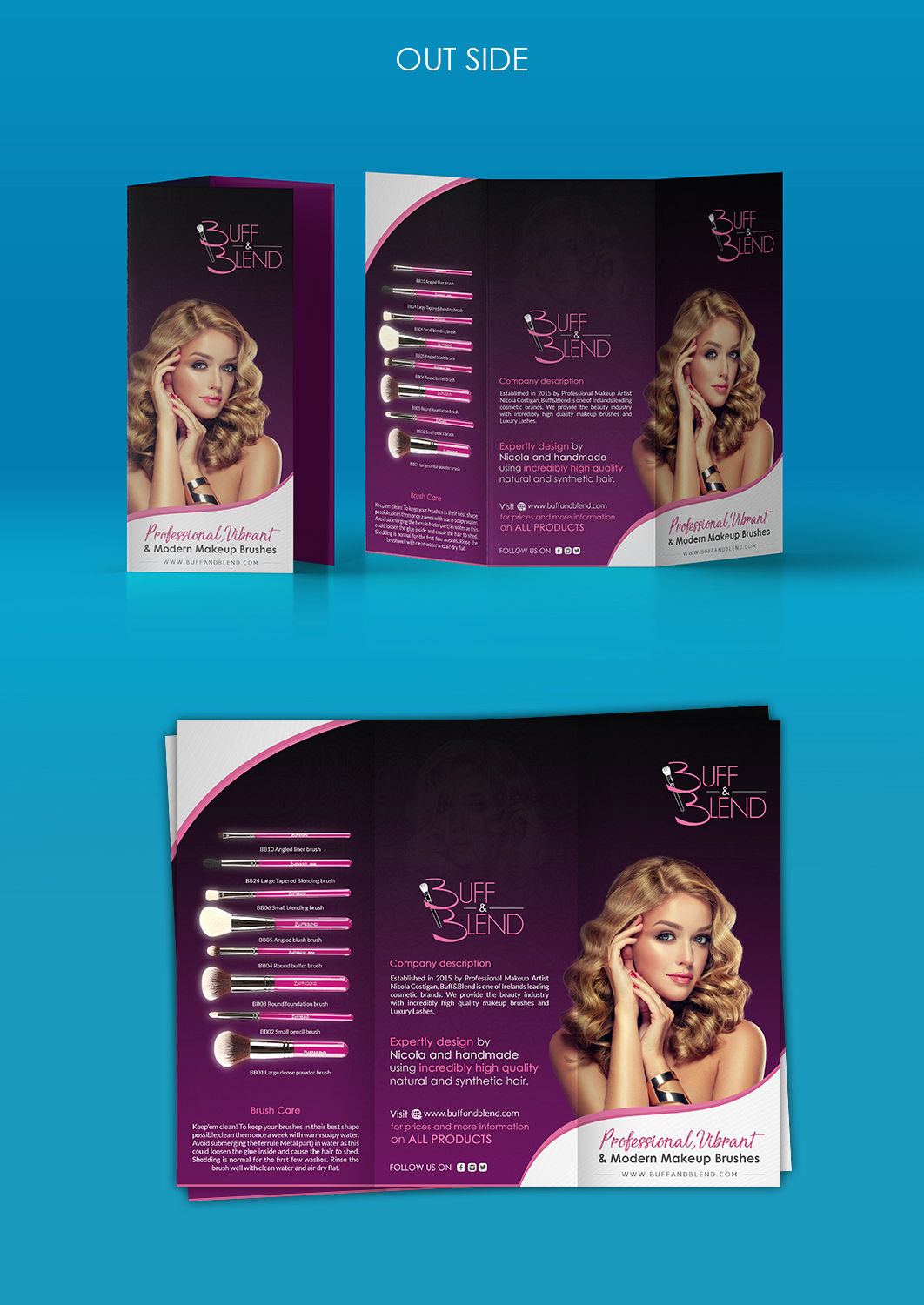 Flyer Design by debdesign for Buff and Blend | Design #16652287