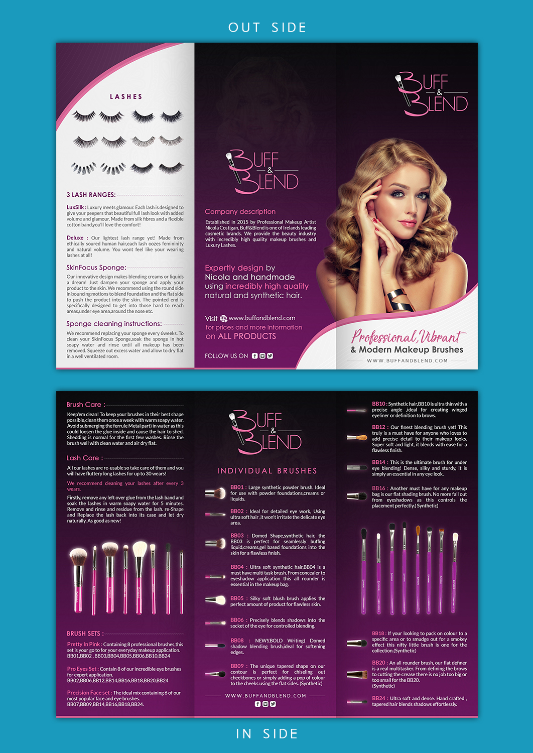 Flyer Design by debdesign for Buff and Blend | Design #16720757