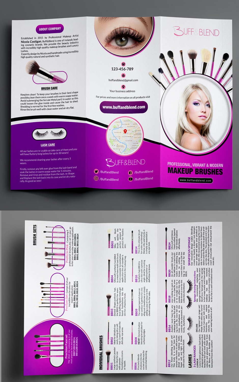 Flyer Design by debdesign for Buff and Blend | Design #16722623