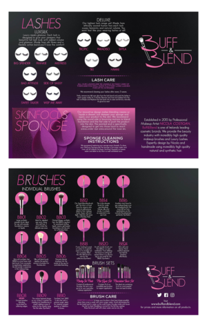 Design de Flyer par janiceg pour Buff and Blend | Design : #16722364