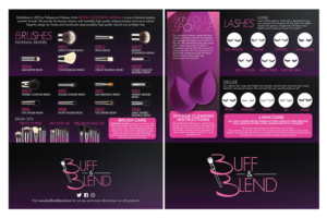 Design de Flyer par janiceg pour Buff and Blend | Design : #16737199
