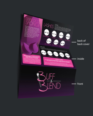 Design de Flyer par janiceg pour Buff and Blend | Design : #16768437