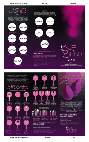 Design de Flyer par janiceg pour Buff and Blend | Design : #16774047