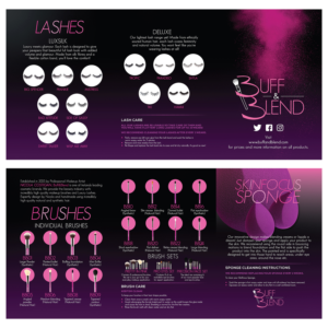 Design de Flyer par janiceg pour Buff and Blend | Design : #16836529