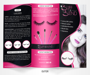 Flyer Design by SAI DESIGNS for Buff and Blend | Design: #16665145