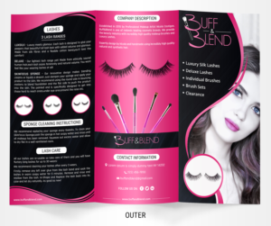 Flyer Design by SAI DESIGNS for Buff and Blend | Design: #16770929