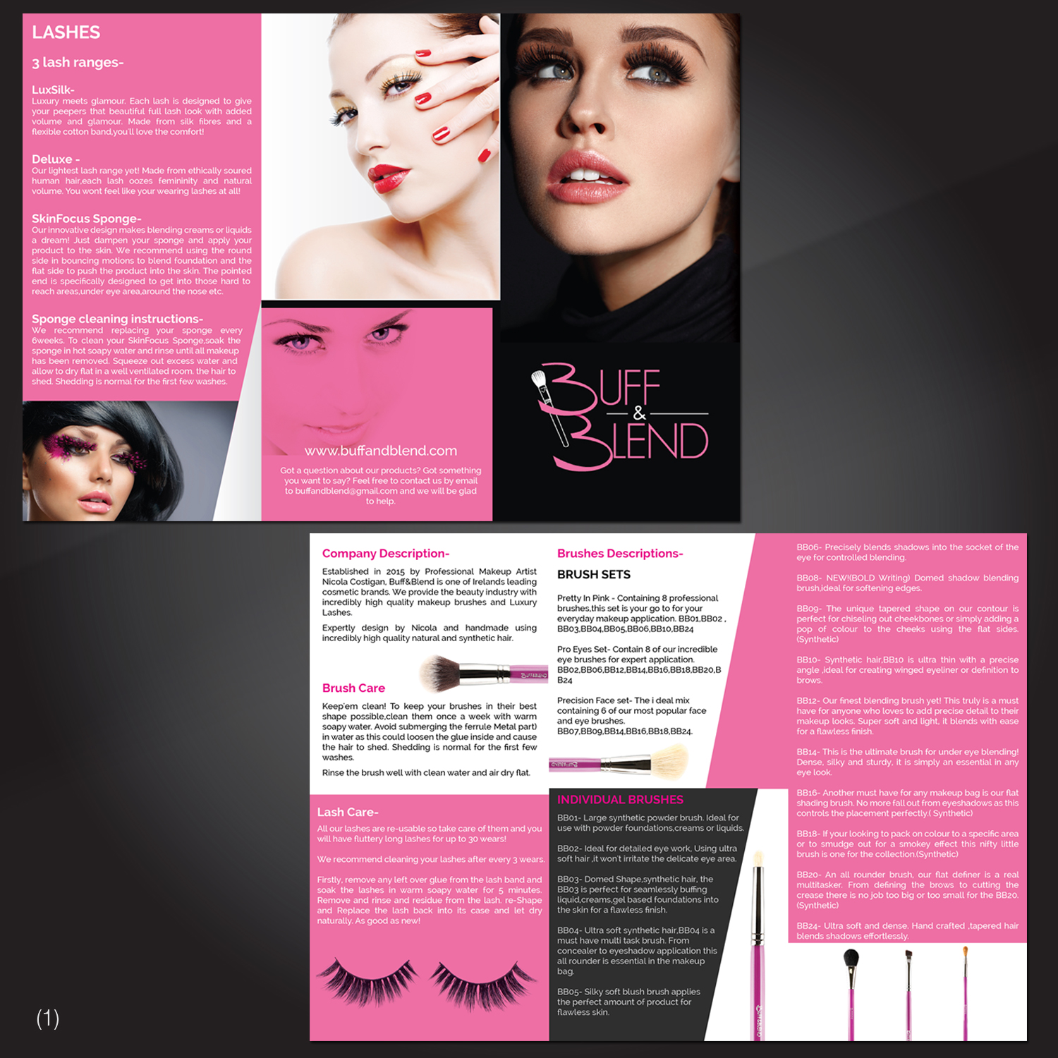 upmarket professional hair and beauty flyer design for buff and beauty leaflets design