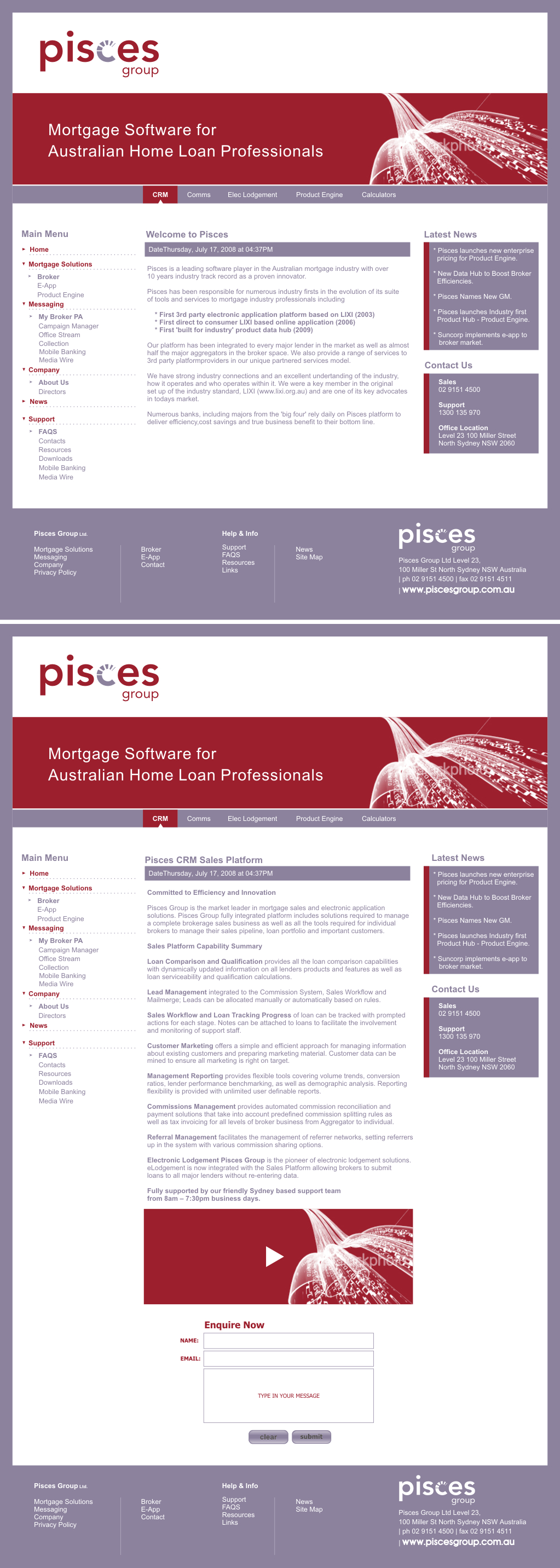 Web Design by SiddKidd for Infinitive | Design #43410