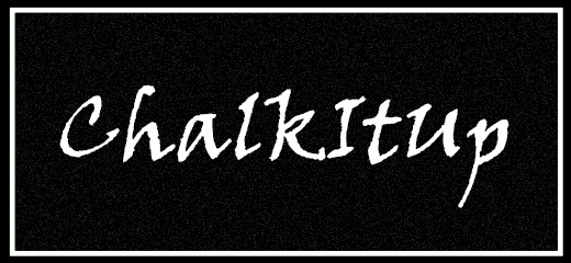 Logo Design by E.Dorranipour for ChalkitUp | Design #16742456