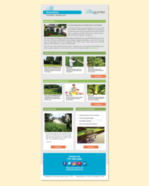 Newsletter Design by LeonFX