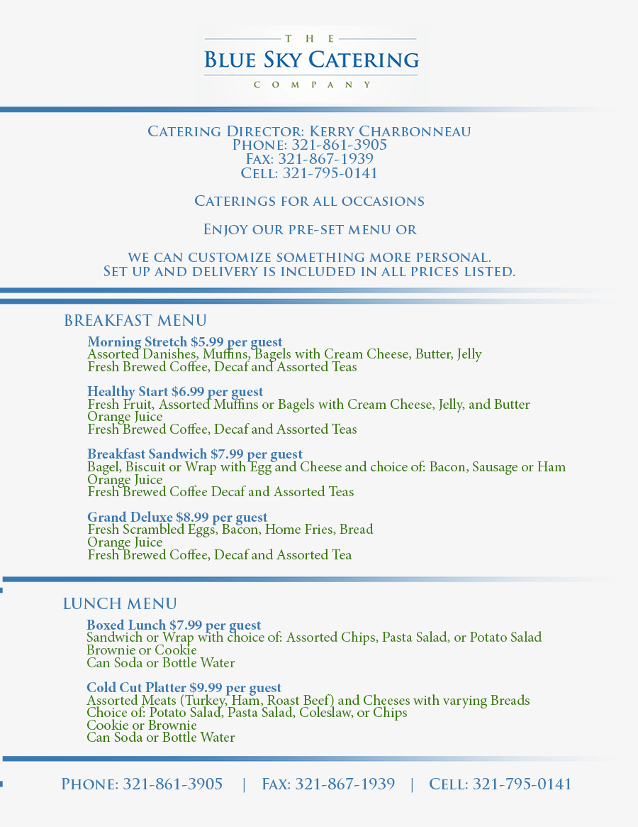 Menu Design by galleria.by.leah for 321-863-3897 | Design #2687923