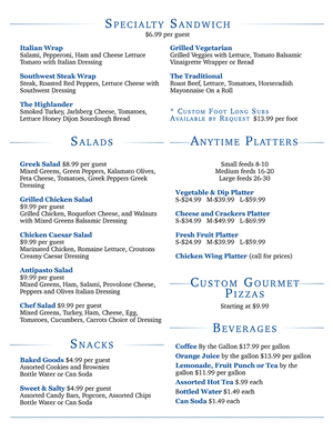 Menu Design by iD_intelligentDesign
