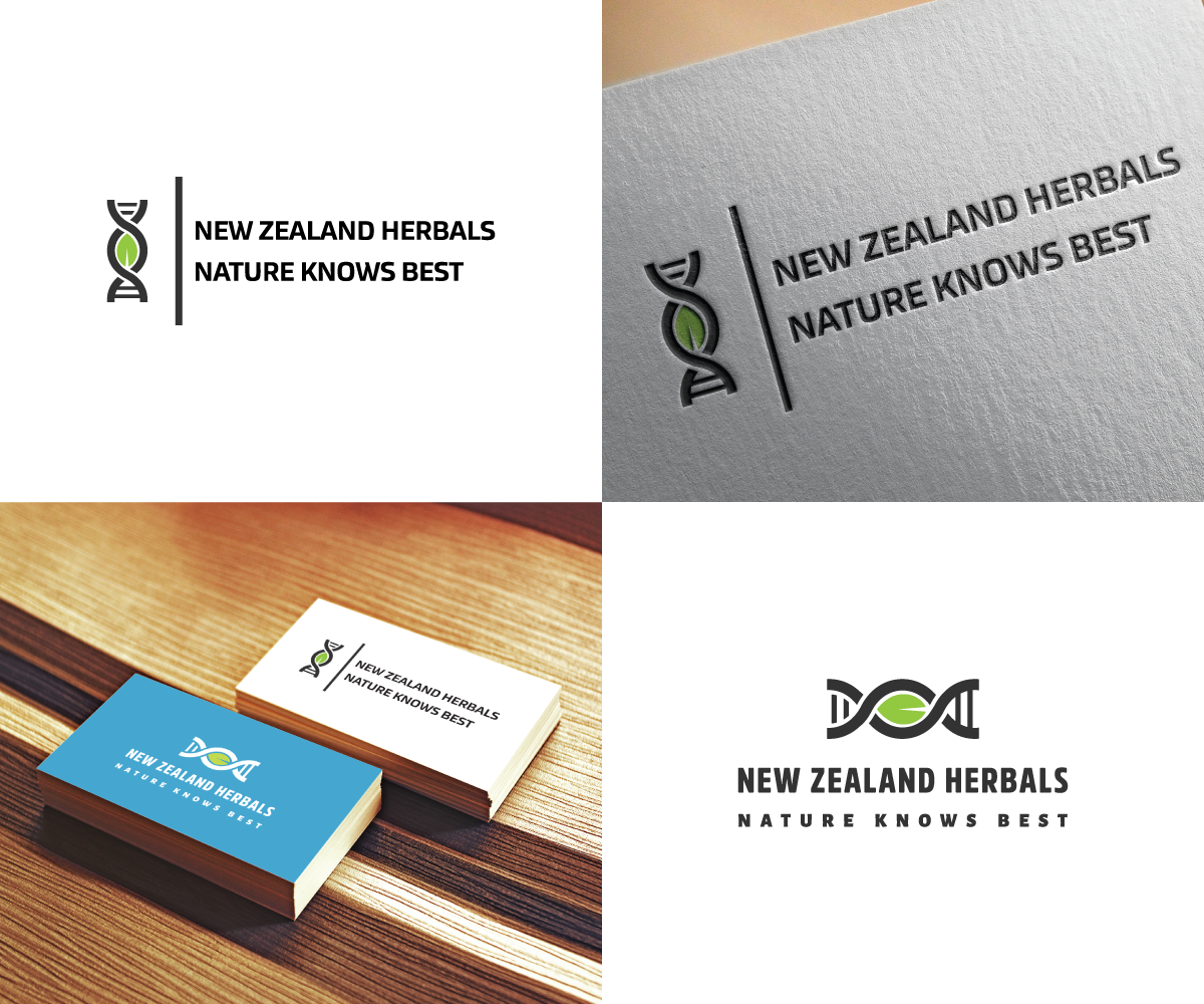 Logo Design by Farmiza for New Zealand Herbals  | Design #16676041
