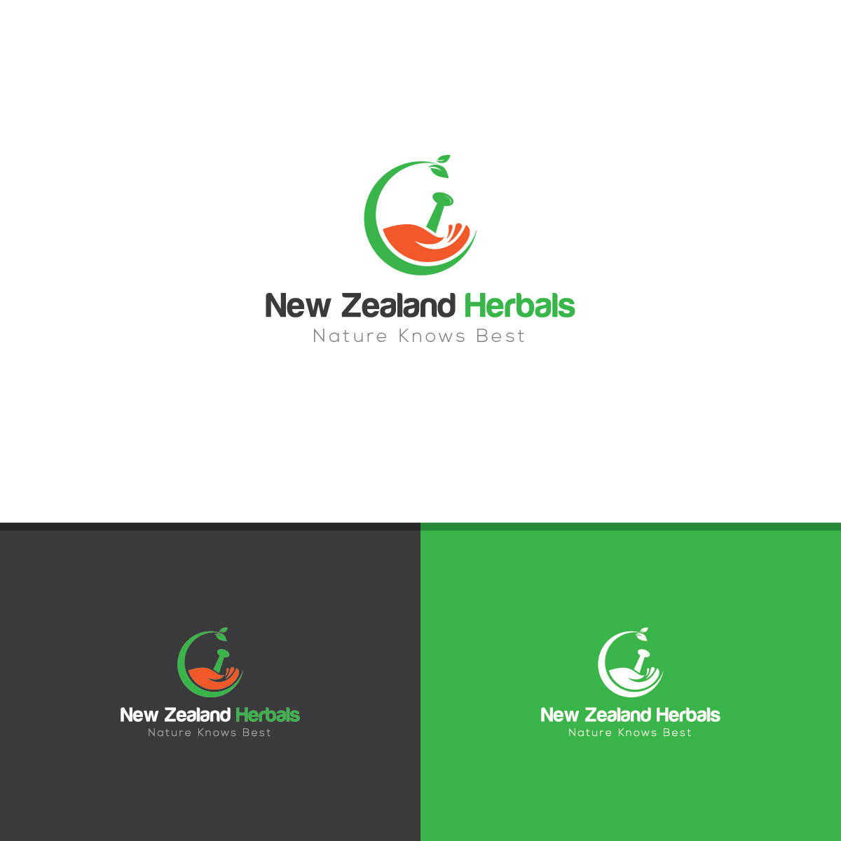 Logo Design by Deziners Zone for New Zealand Herbals  | Design #16650004