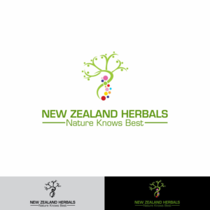 Logo Design by ev. for New Zealand Herbals  | Design: #16651769