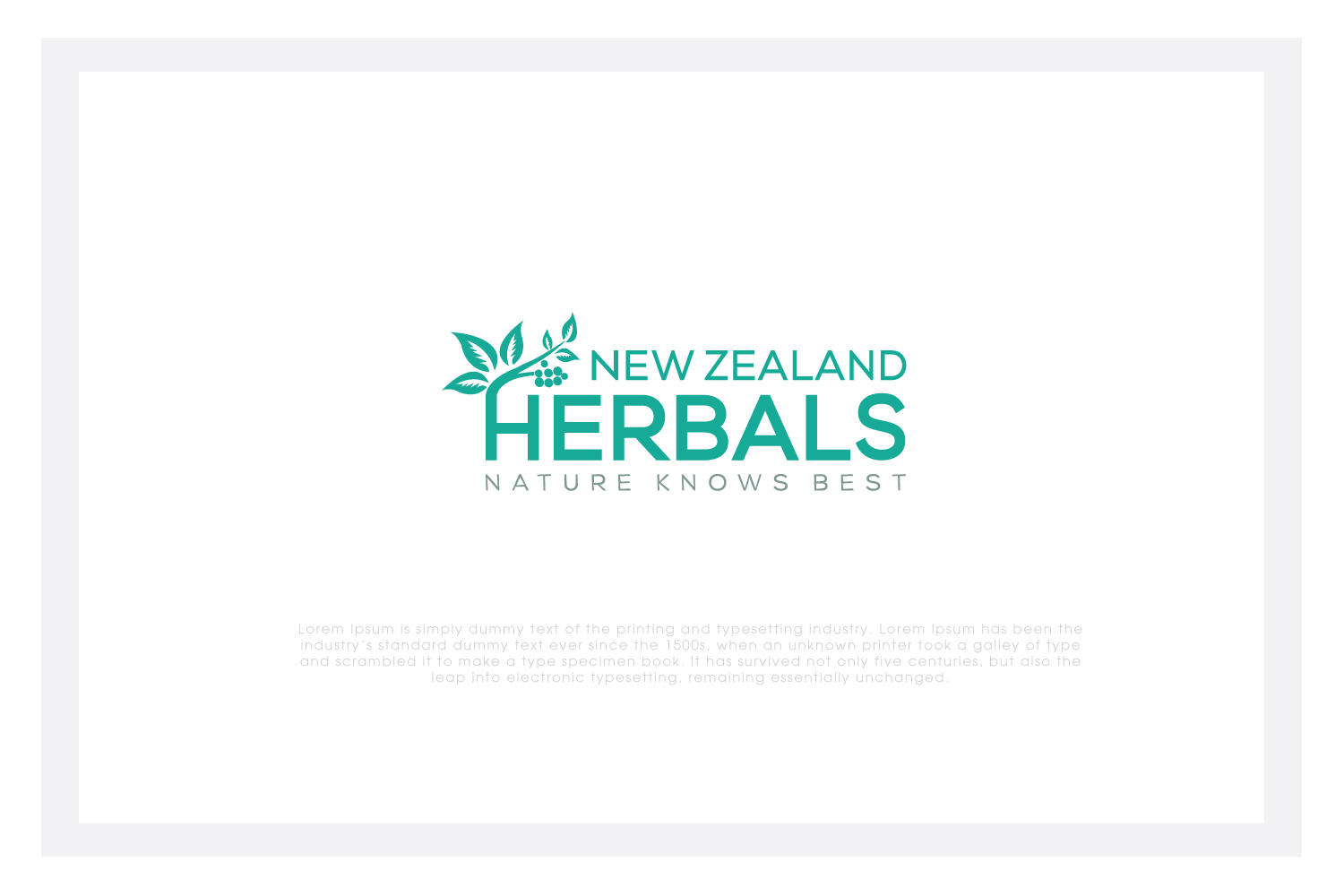 Logo Design by solidinto for New Zealand Herbals  | Design #16703155