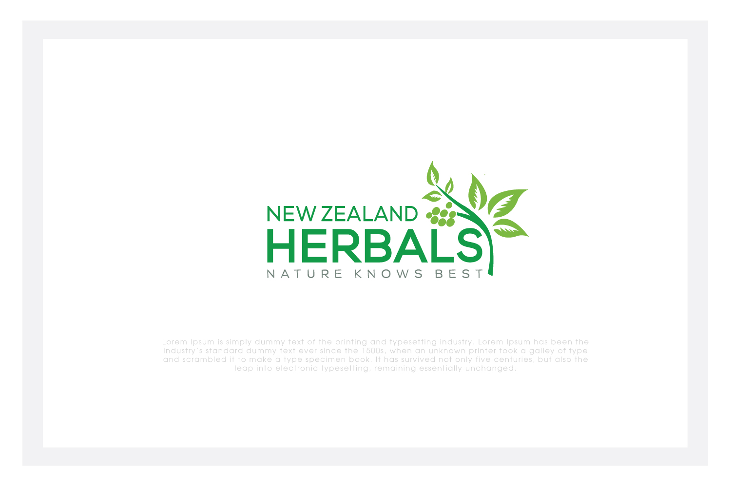 Logo Design by solidinto for New Zealand Herbals  | Design #16703329