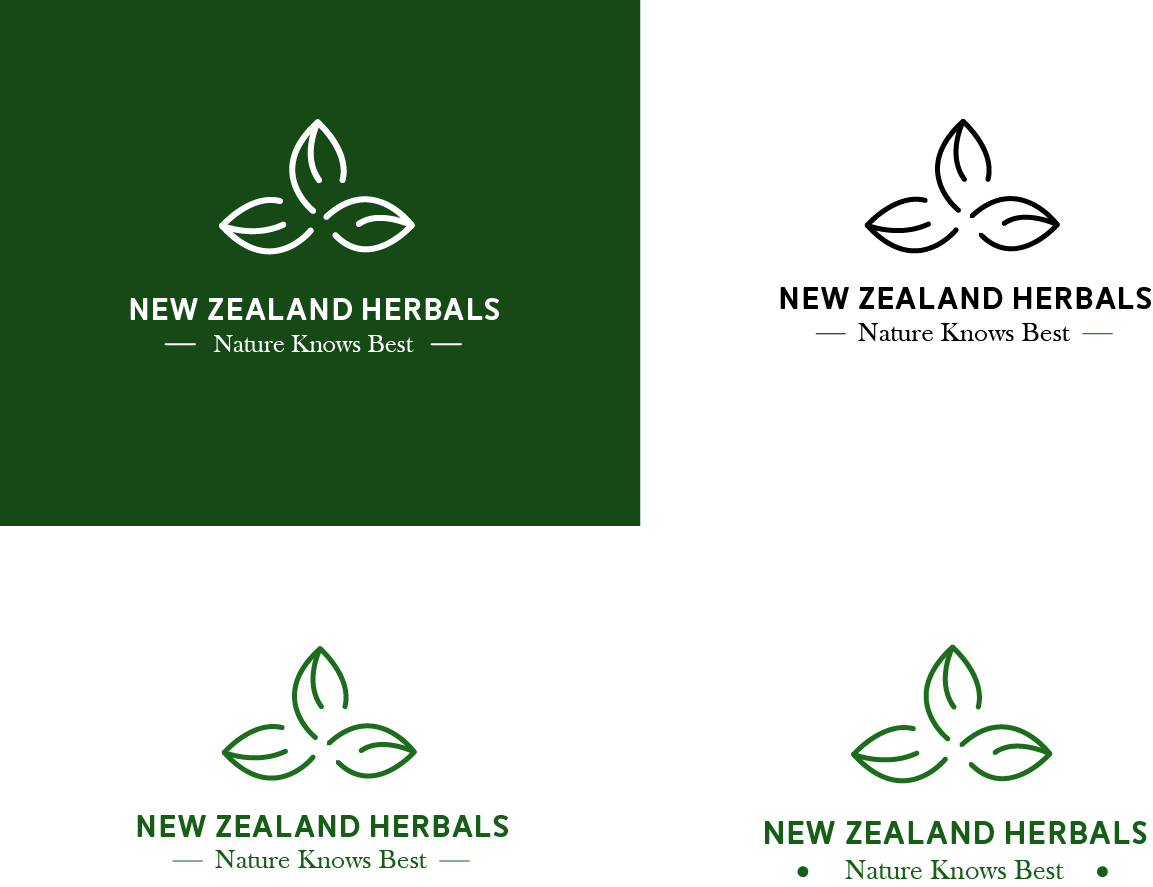 Logo Design by Borbála 2 for New Zealand Herbals  | Design #16654035