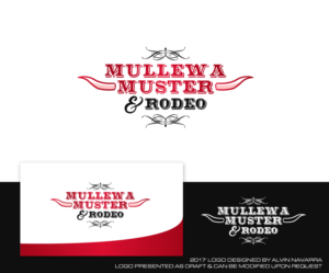 Logo Design by alvinnavarra for Mullewa Muster & Rodeo Inc. | Design: #16692623
