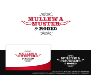 Logo Design by alvinnavarra for Mullewa Muster & Rodeo Inc. | Design: #16705478