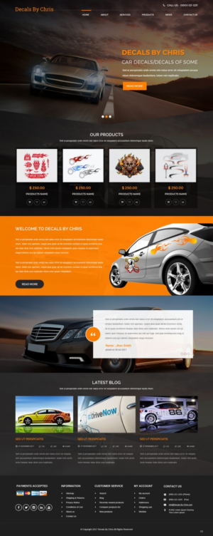 Diseño Wordpress por pb para este proyecto | Diseño: #16642323