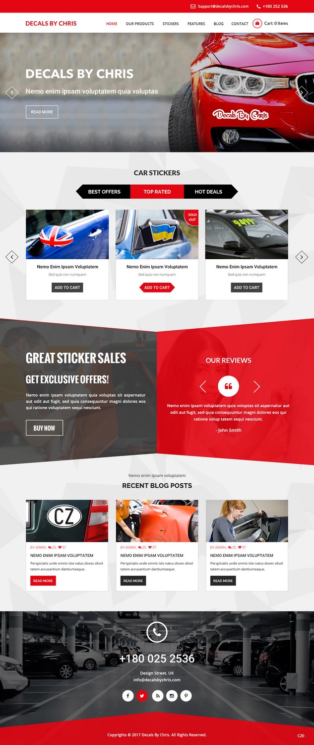 Wordpress Design by pb for this project | Design #16642341