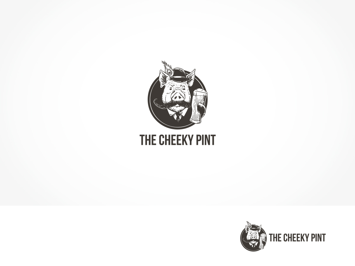 Logo Design by ArtTank for The Cheeky Pint | Design #16774995