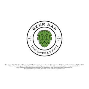 Logo Design by LaLinea for The Cheeky Pint | Design: #16774238