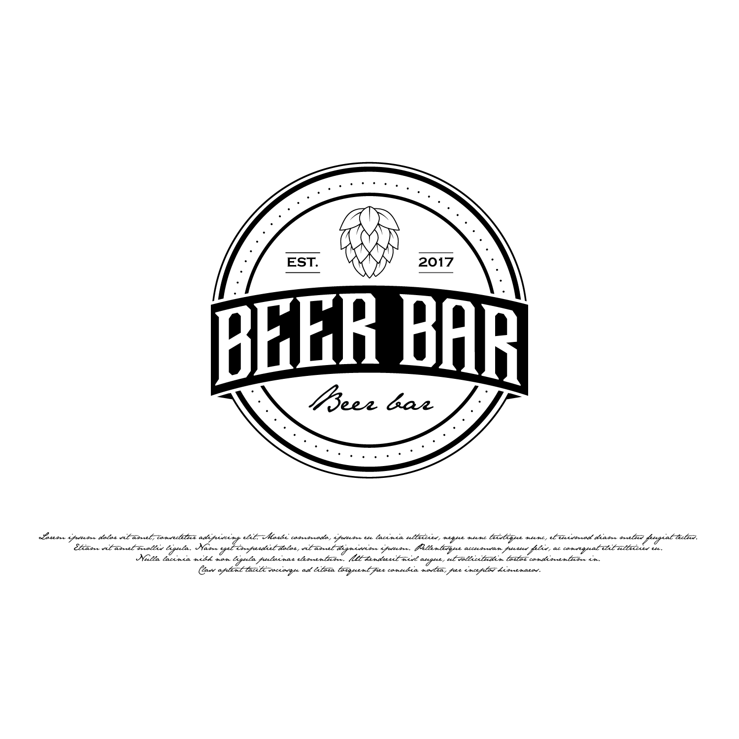 Logo Design by LaLinea for The Cheeky Pint | Design #16774240