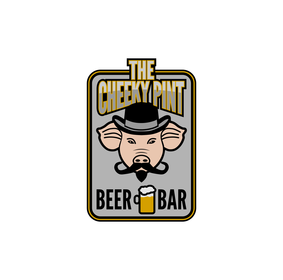 Logo Design by DesignMonkeyBH for The Cheeky Pint | Design #16641553