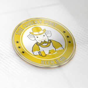Diseño de Logo por Outline ID para The Cheeky Pint | Diseño #16795479