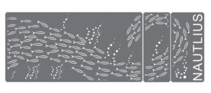 Fish Fence Facade In Steel For Steel Gates No Colour Needed  | Vektor-Design von fumbh.designs