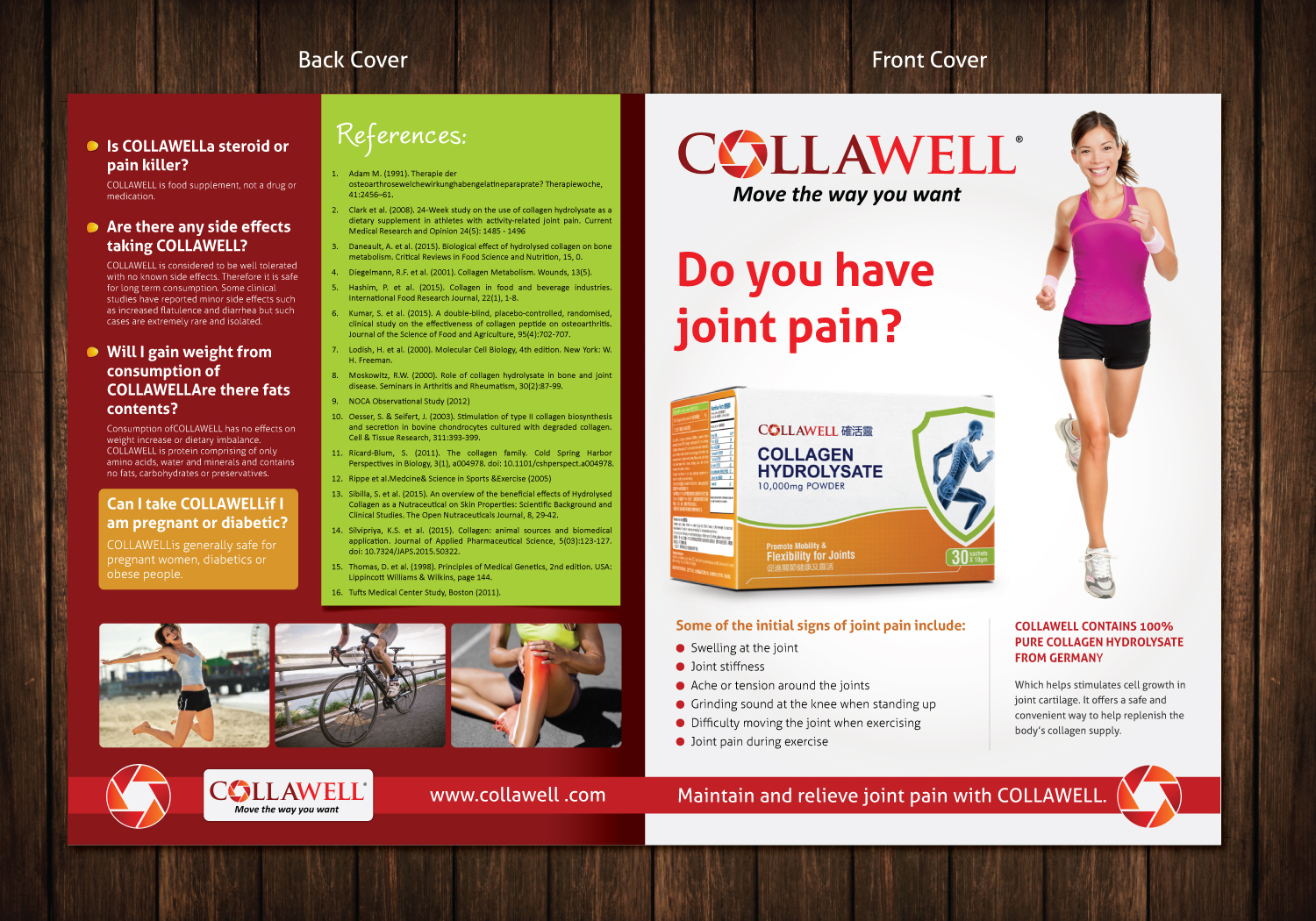 Brochure Design by meet007 for Nael & Newk Nutra Health Sdn Bhd | Design #16670559