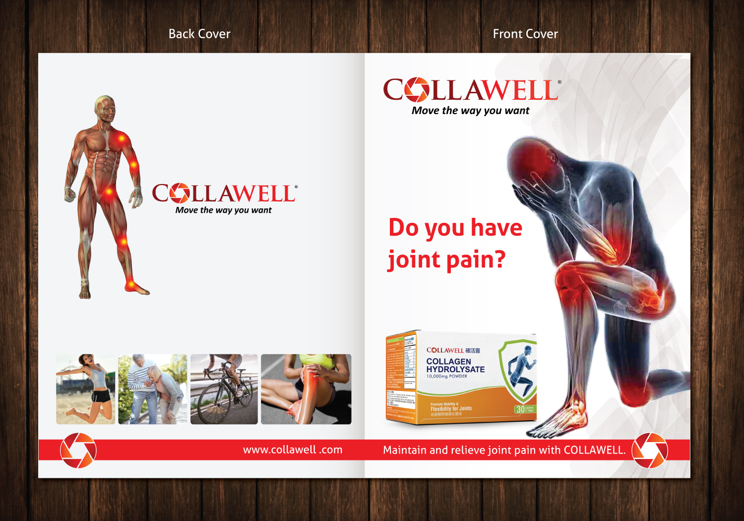 Brochure Design by meet007 for Nael & Newk Nutra Health Sdn Bhd | Design #16697408