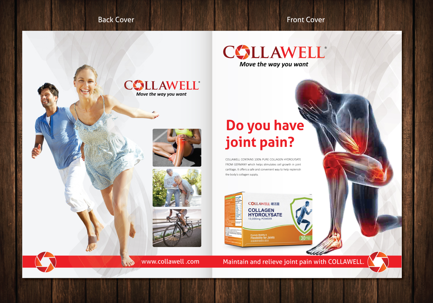 Brochure Design by meet007 for Nael & Newk Nutra Health Sdn Bhd | Design #16697421