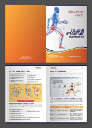 Design de Brochure par Titan Solbiz pour Nael & Newk Nutra Health Sdn Bhd | Design : #16668284