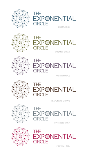  The Exponential Circle | Diseño de Logo por Angus Grafik Co.