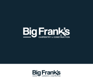 Diseño de Logo por ecorokerz para Big Frank’s Carpentry & Construction | Diseño #16649831
