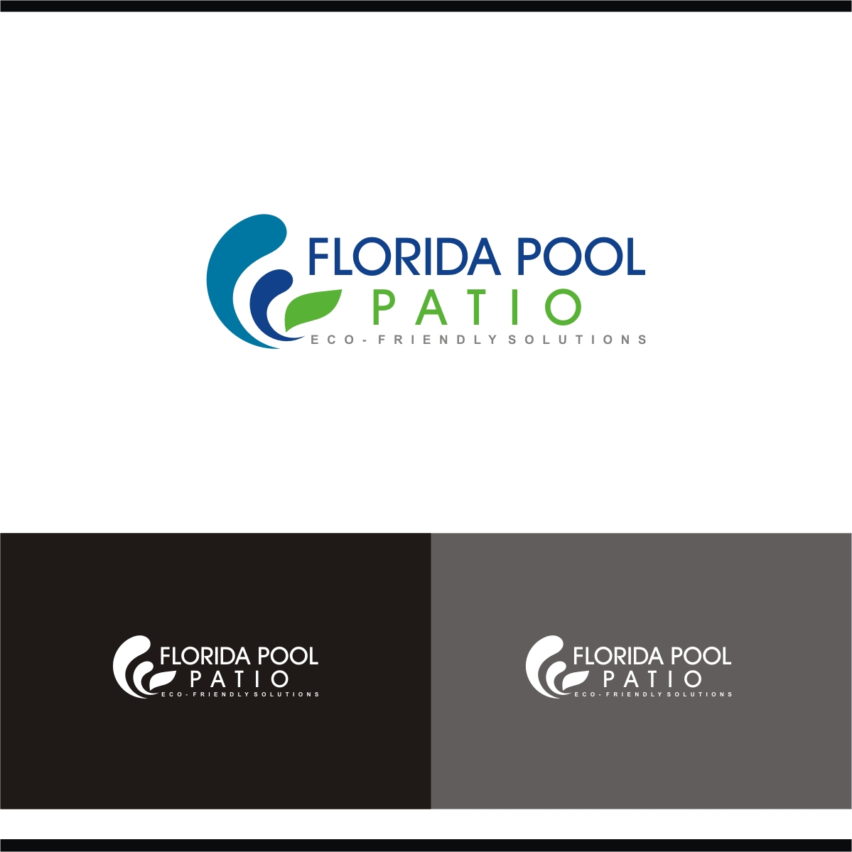 Logo Design by e-graphics for Florida pool patio  | Design #17089613
