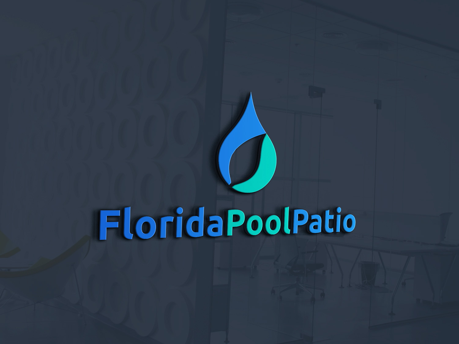 Logo Design by marktirumph555 for Florida pool patio  | Design: #17086636
