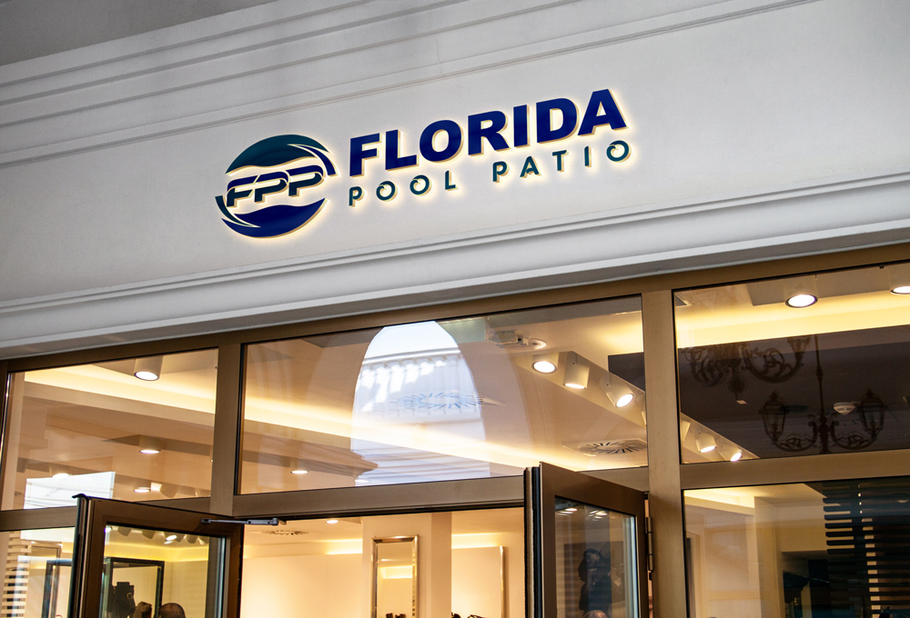Logo Design by A S design @ for Florida pool patio  | Design #17115074