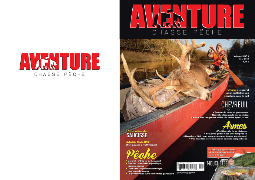 Logo Design by nitovi11 for Aventure Chasse & Pêche | Design #16655201